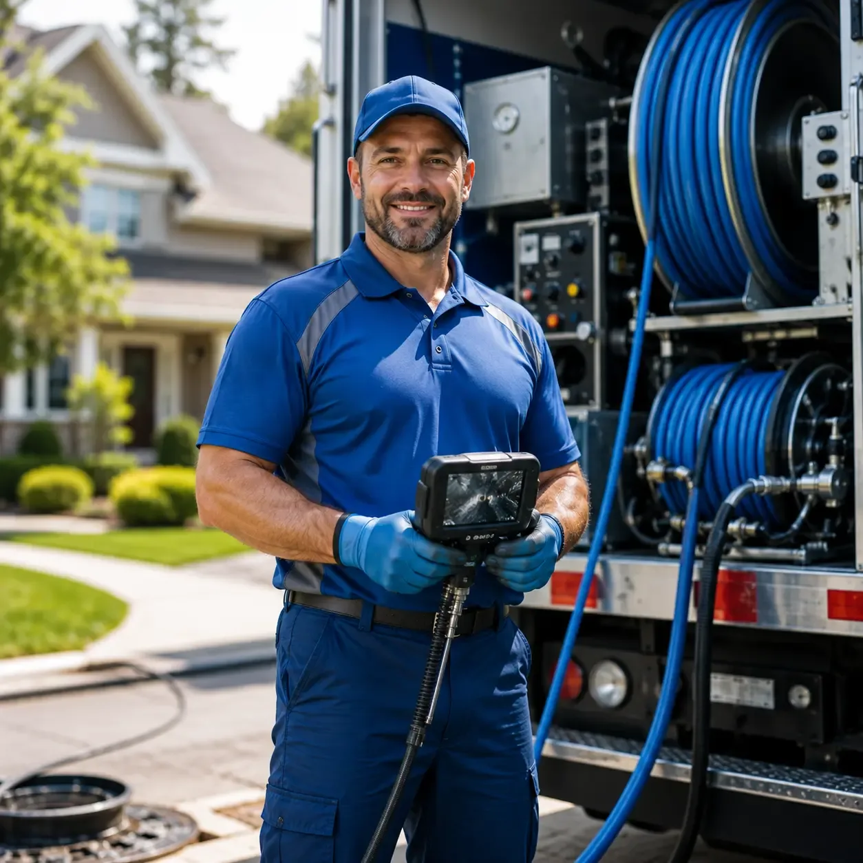 Local outdoor drain cleaning specialists in Clawson, MI